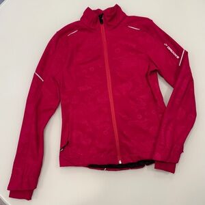 Brooks Floral Shelter Tech Running Jacket - Hot Pink – Women's Medium